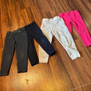 Jeggings and leggings LOT - 3T